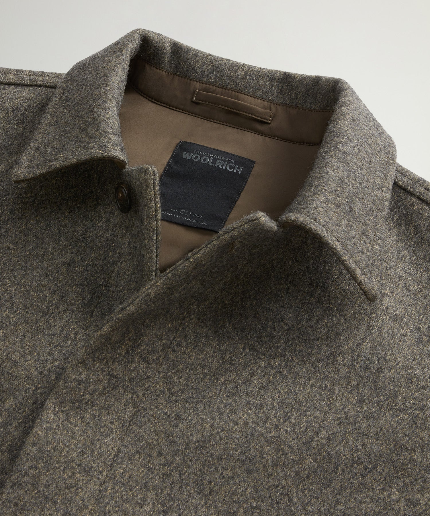 Todd Snyder x Woolrich Wool-Cotton Shirt Jacket
