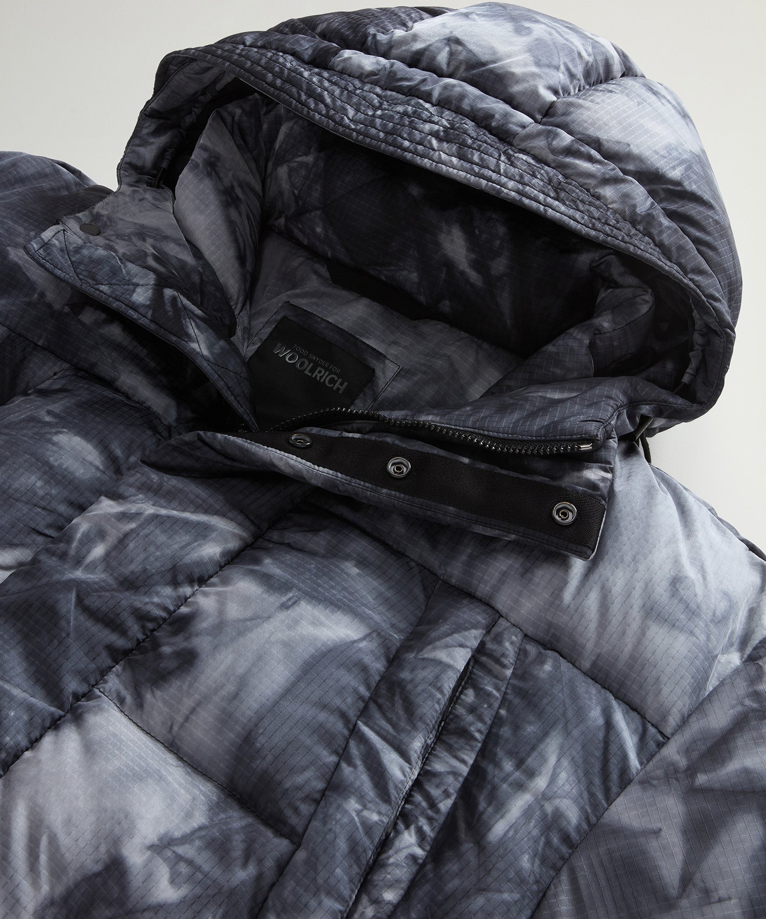 Todd Snyder x Woolrich Tie-Dye Glacier Puffer Jacket