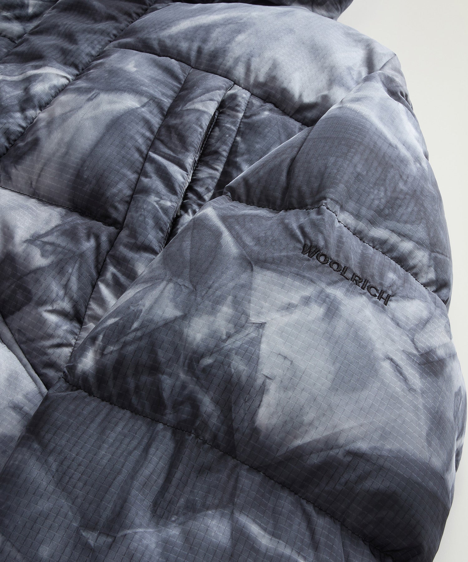 Todd Snyder x Woolrich Tie-Dye Glacier Puffer Jacket