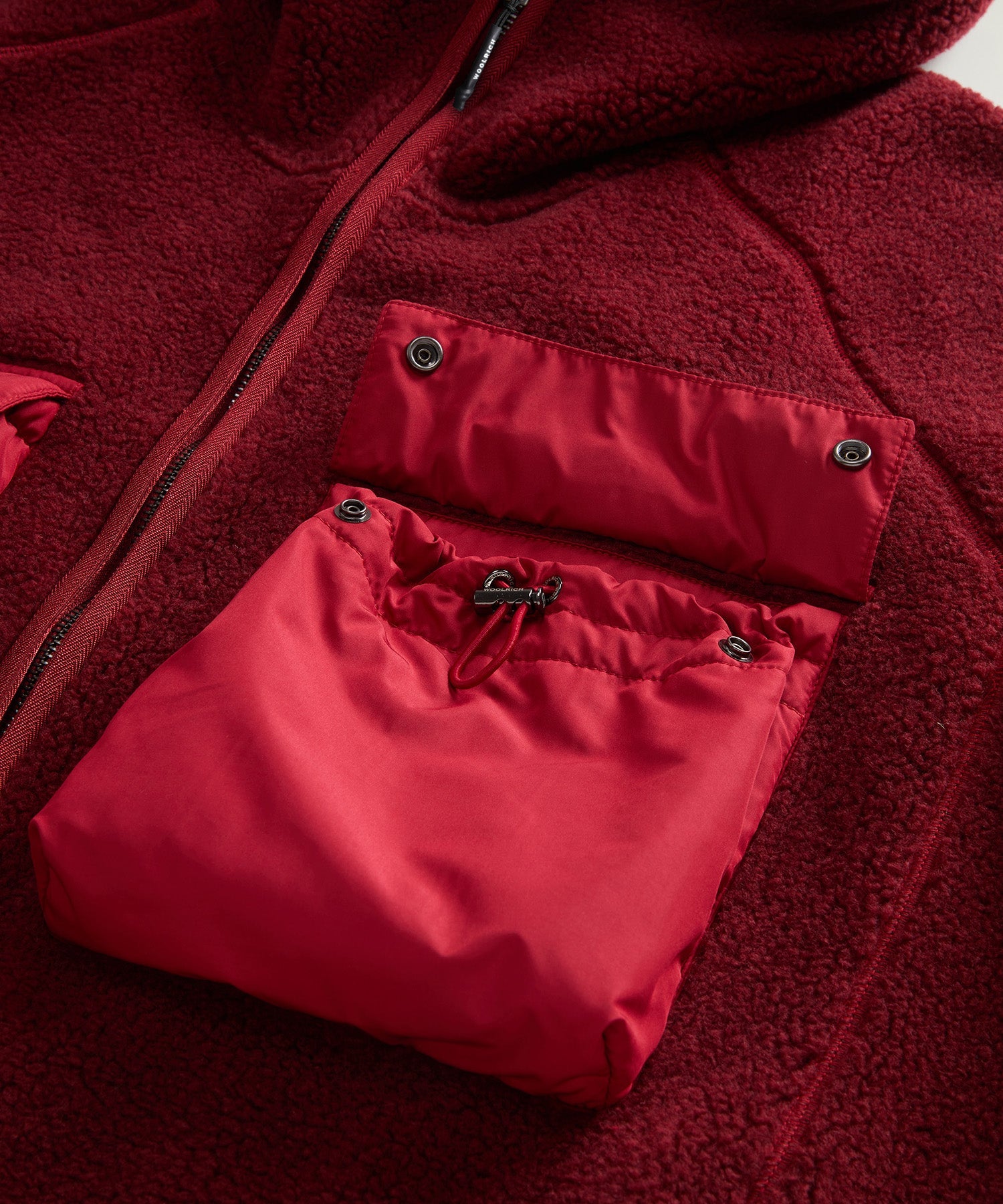 Todd Snyder x Woolrich Sherpa Fleece Quilted Full-Zip Jacket