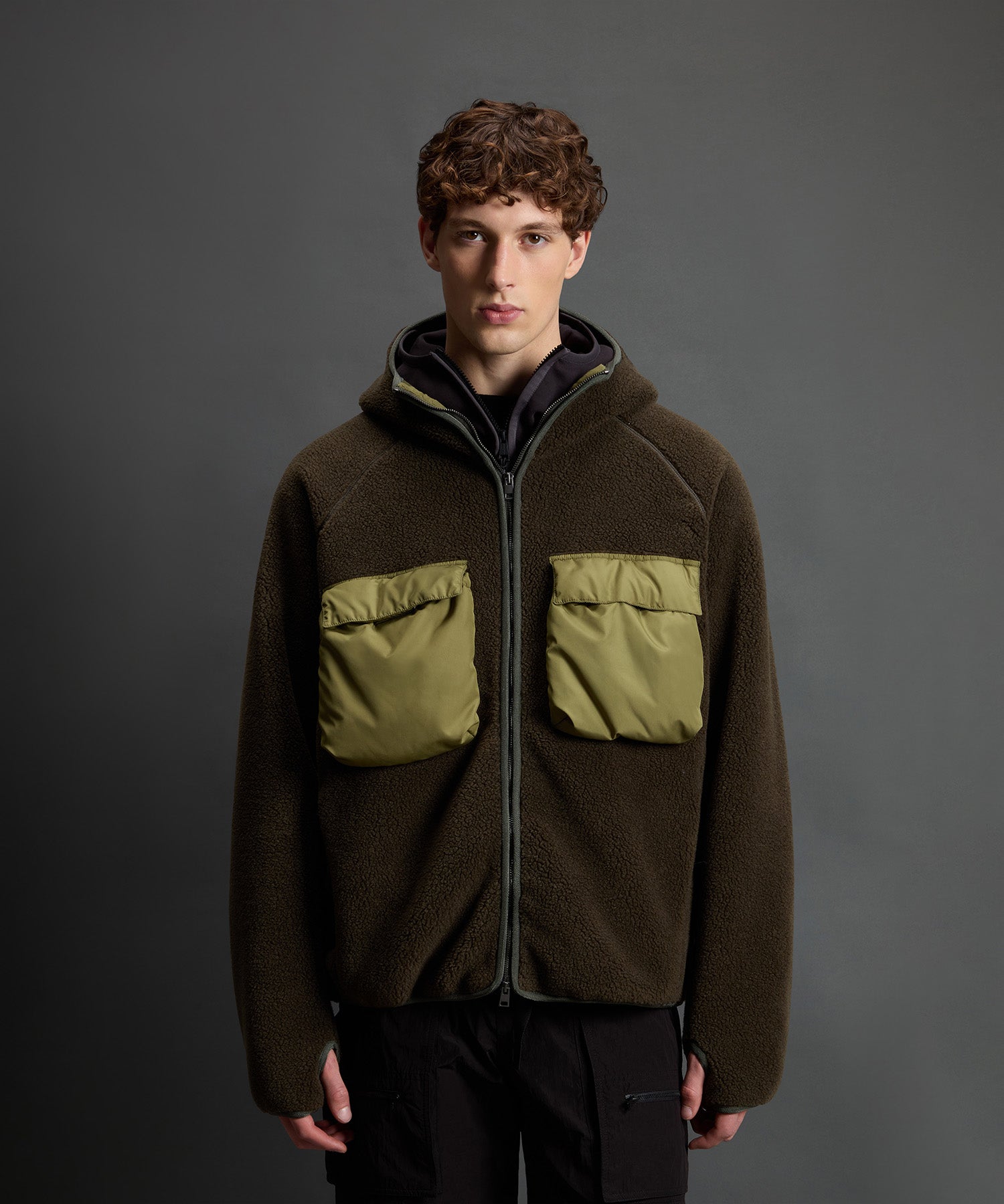 Todd Snyder x Woolrich Sherpa Fleece Quilted Full-Zip Jacket