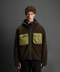 Todd Snyder x Woolrich Sherpa Fleece Quilted Full-Zip Jacket