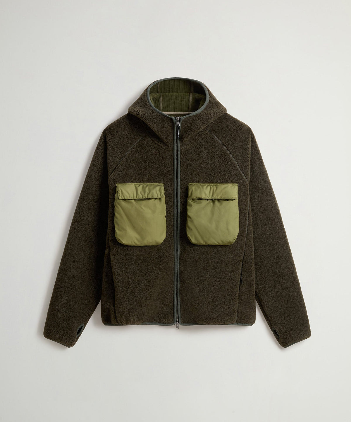 Todd Snyder x Woolrich Sherpa Fleece Quilted Full-Zip Jacket