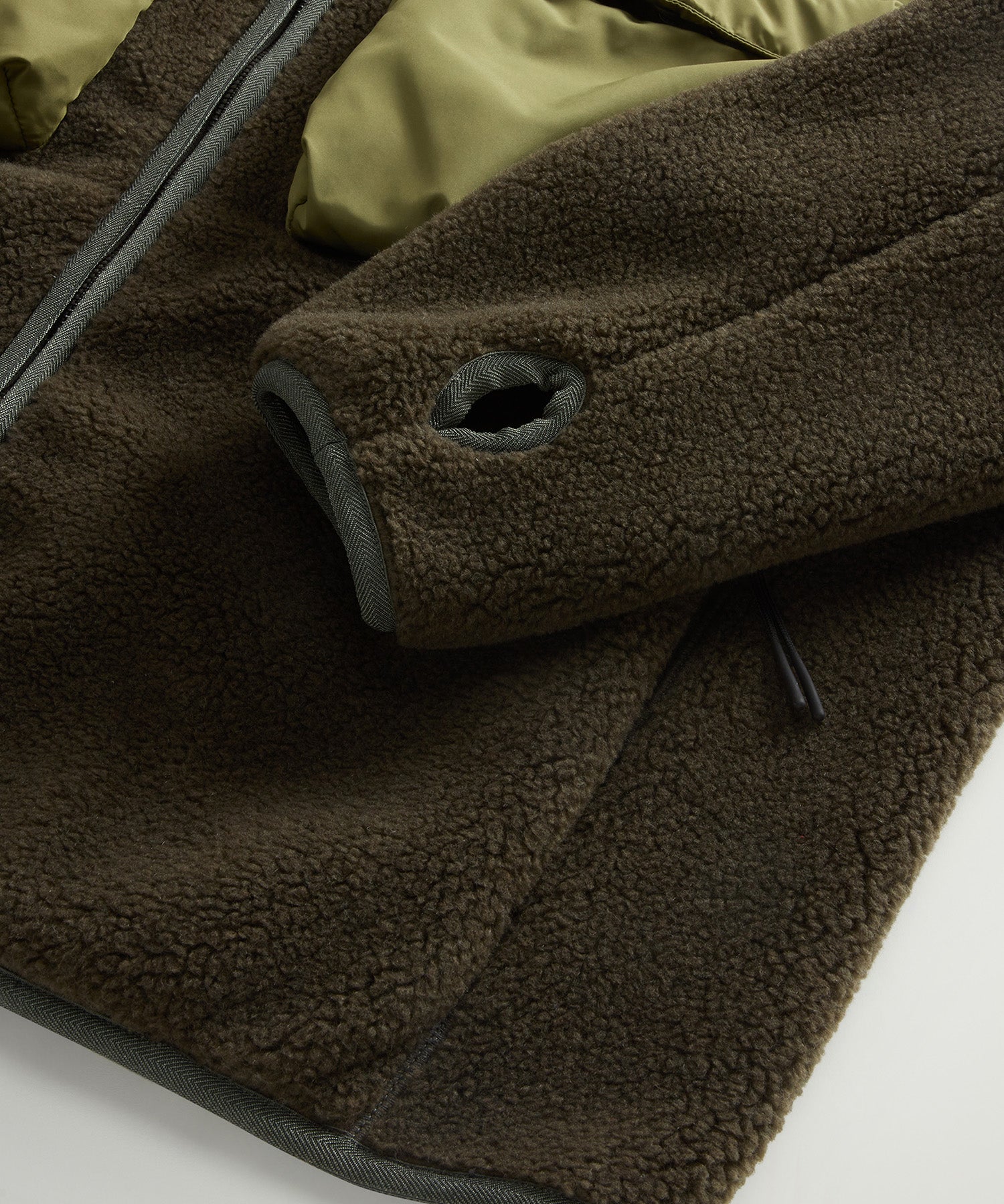 Todd Snyder x Woolrich Sherpa Fleece Quilted Full-Zip Jacket