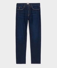 High-Rise Slim Stretch Jean In Dark Indigo