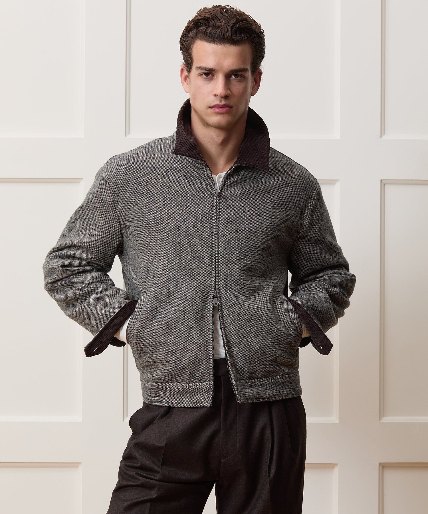 Wool Driving Jacket