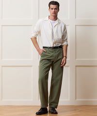 Cropped Poplin Shirt