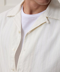 Cropped Poplin Shirt