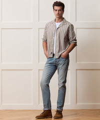 Cropped Poplin Shirt