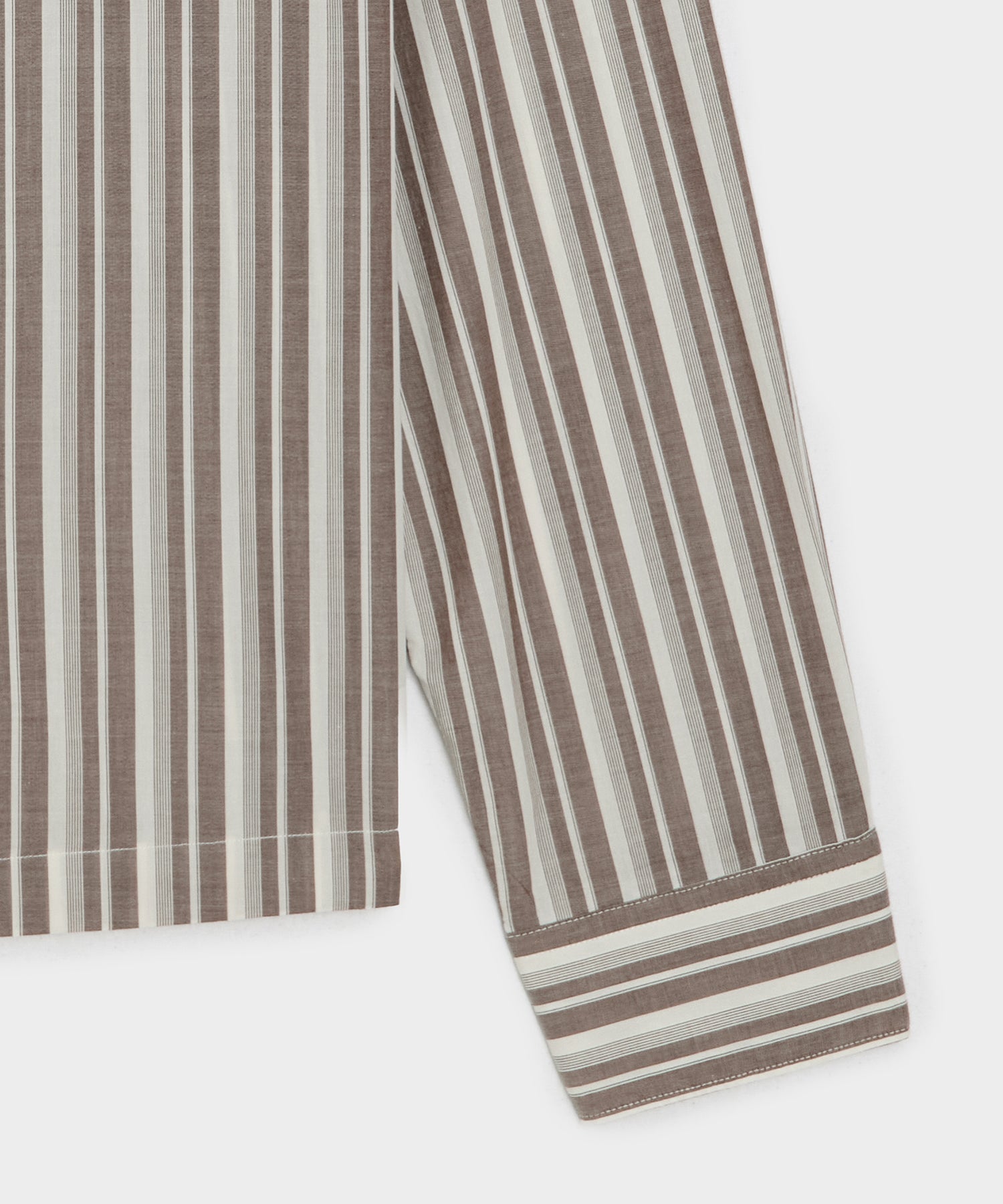 Cropped Poplin Shirt