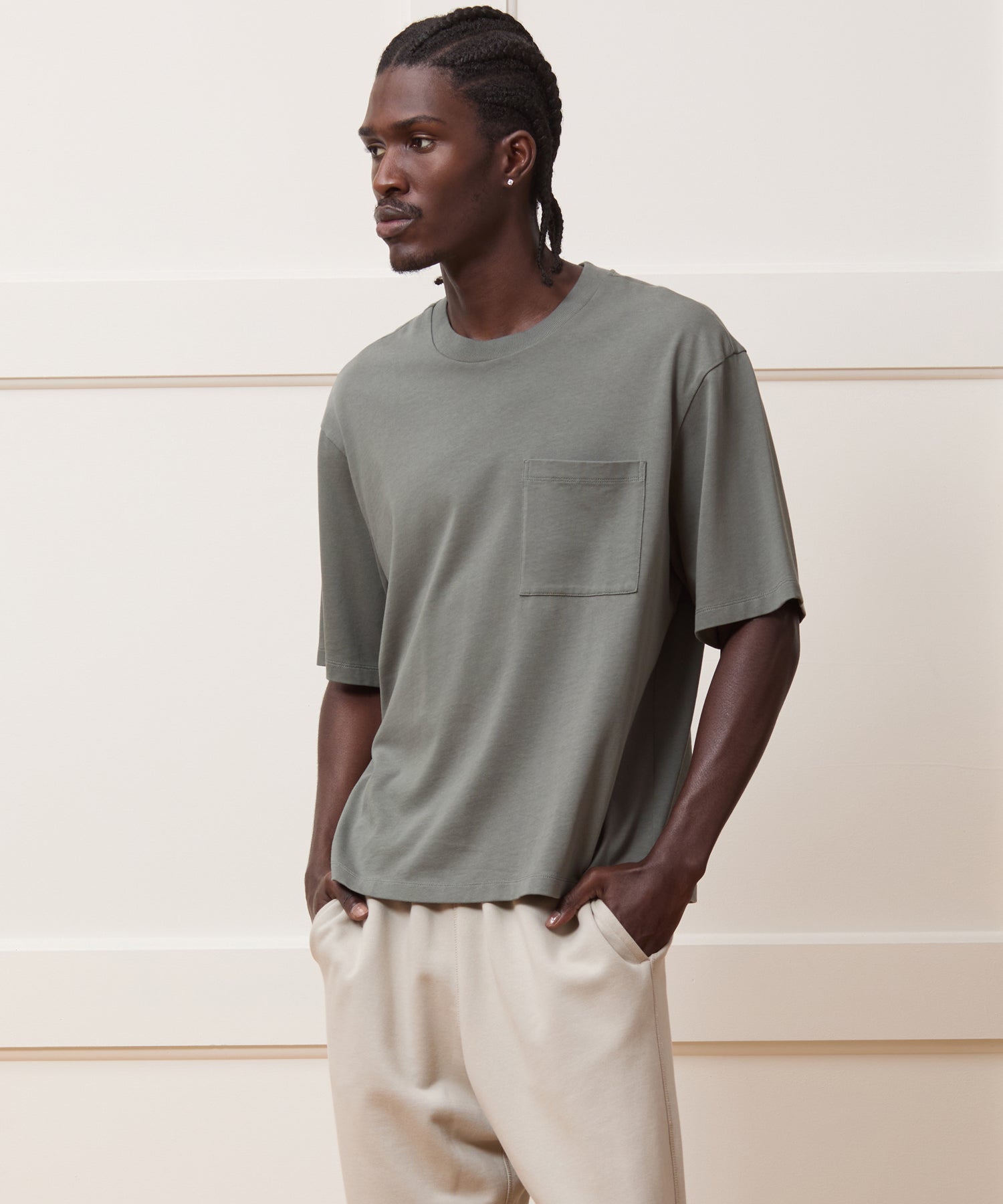 Cropped Portuguese Jersey Tee