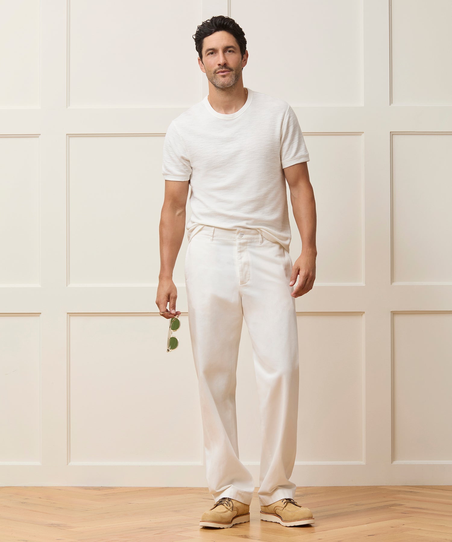 Lightweight Mini Waffle Tee