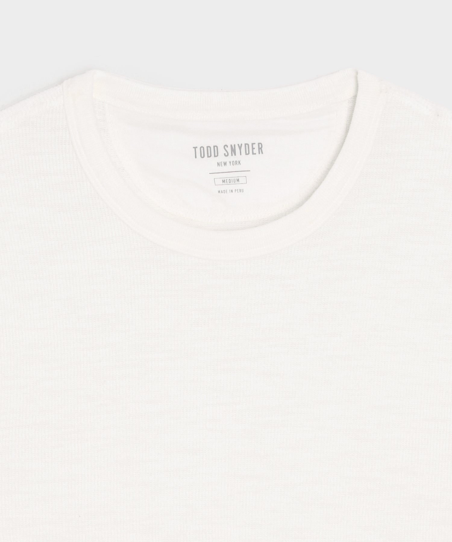 Lightweight Mini Waffle Tee