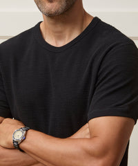 Lightweight Mini Waffle Tee