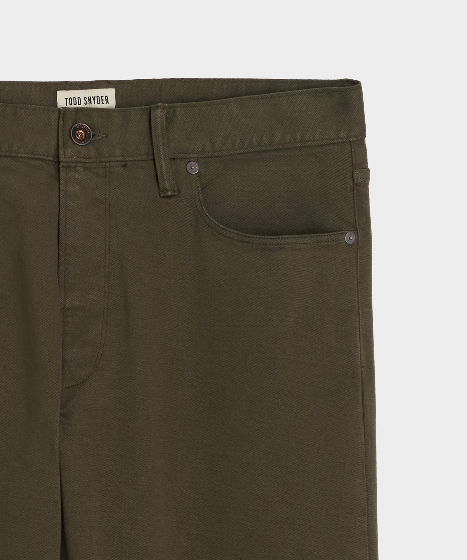 Straight Fit 5-Pocket Chino