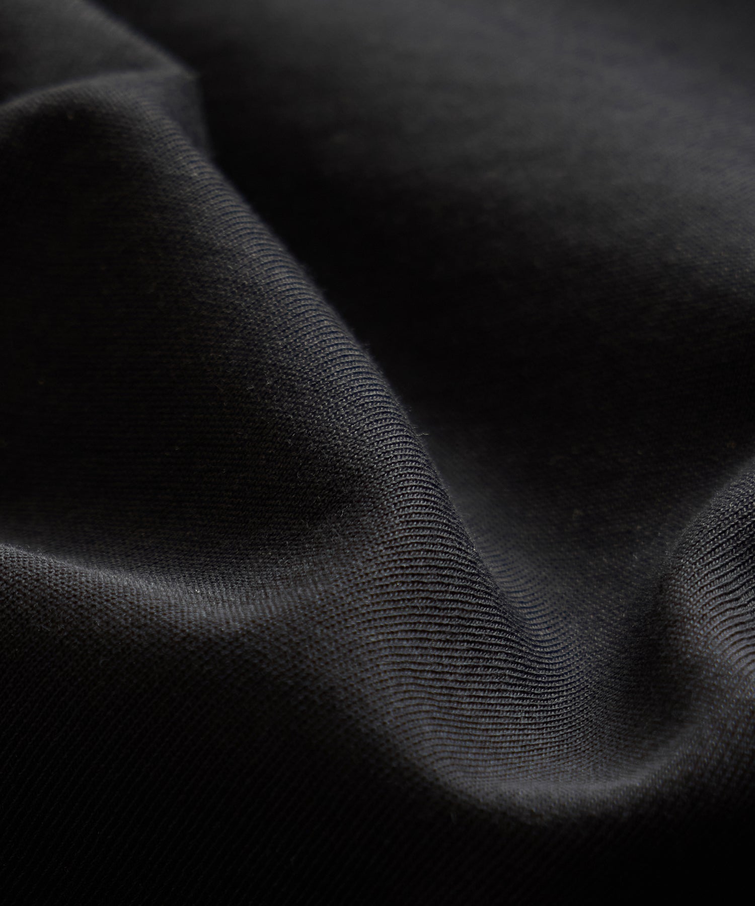 Relaxed Portuguese Jersey Mock Neck Tee