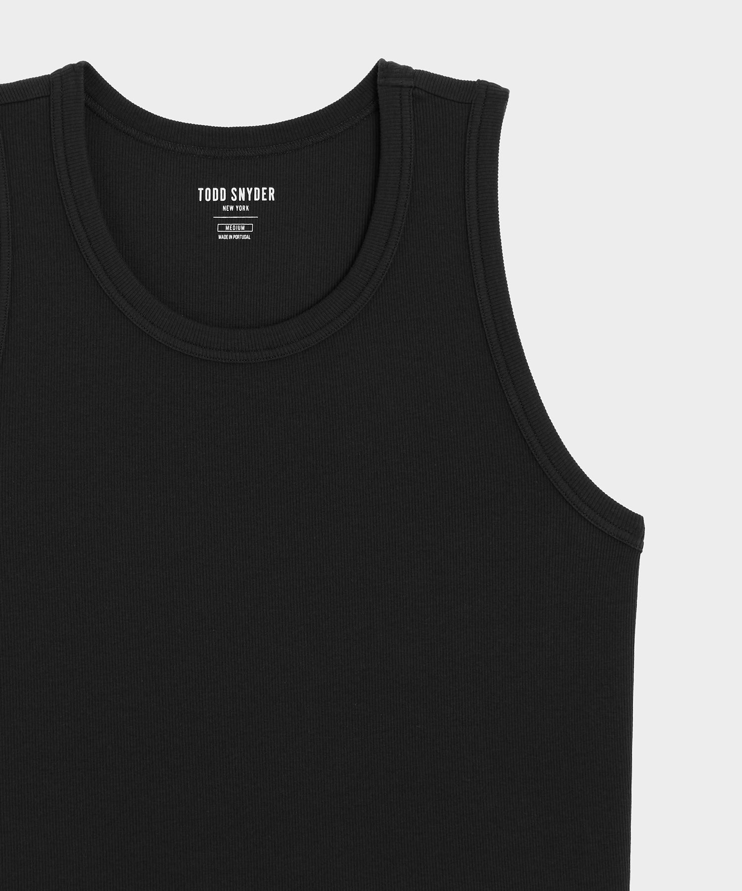 Portuguese Cotton High Neck Tank