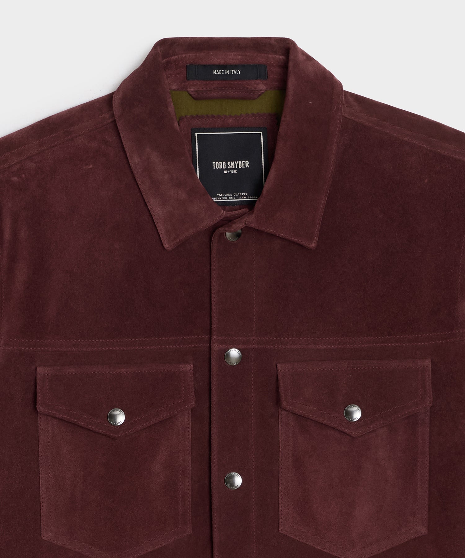 Italian Suede Dylan Jacket