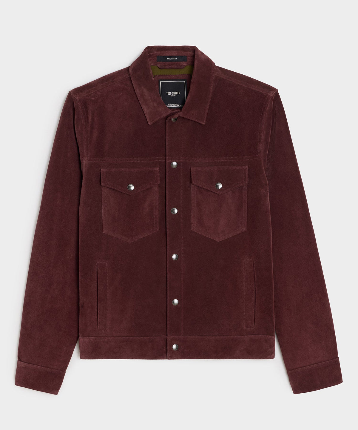 Italian Suede Dylan Jacket