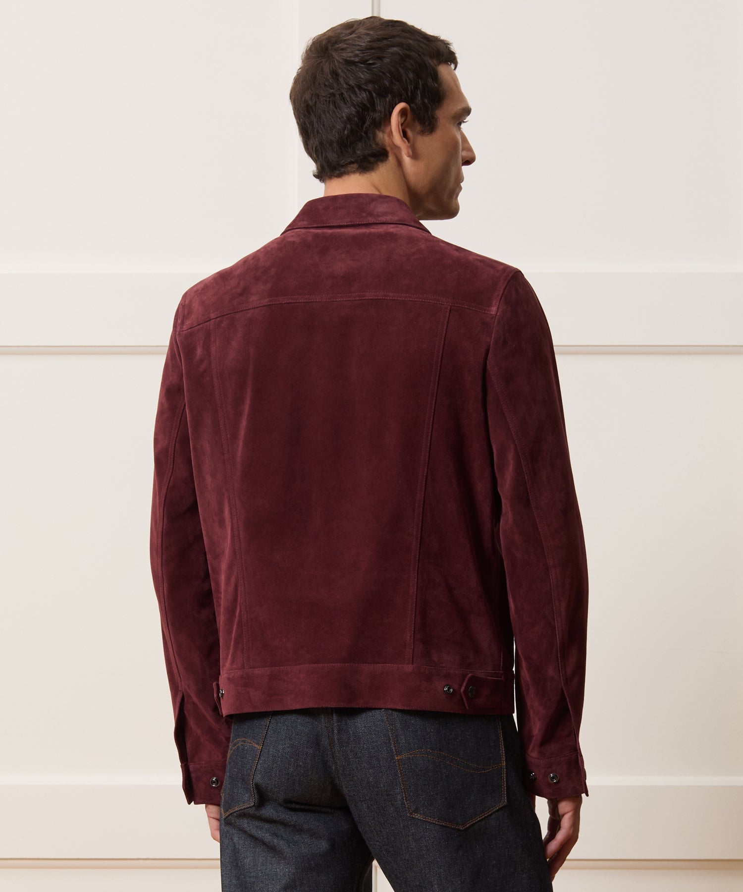 Italian Suede Dylan Jacket