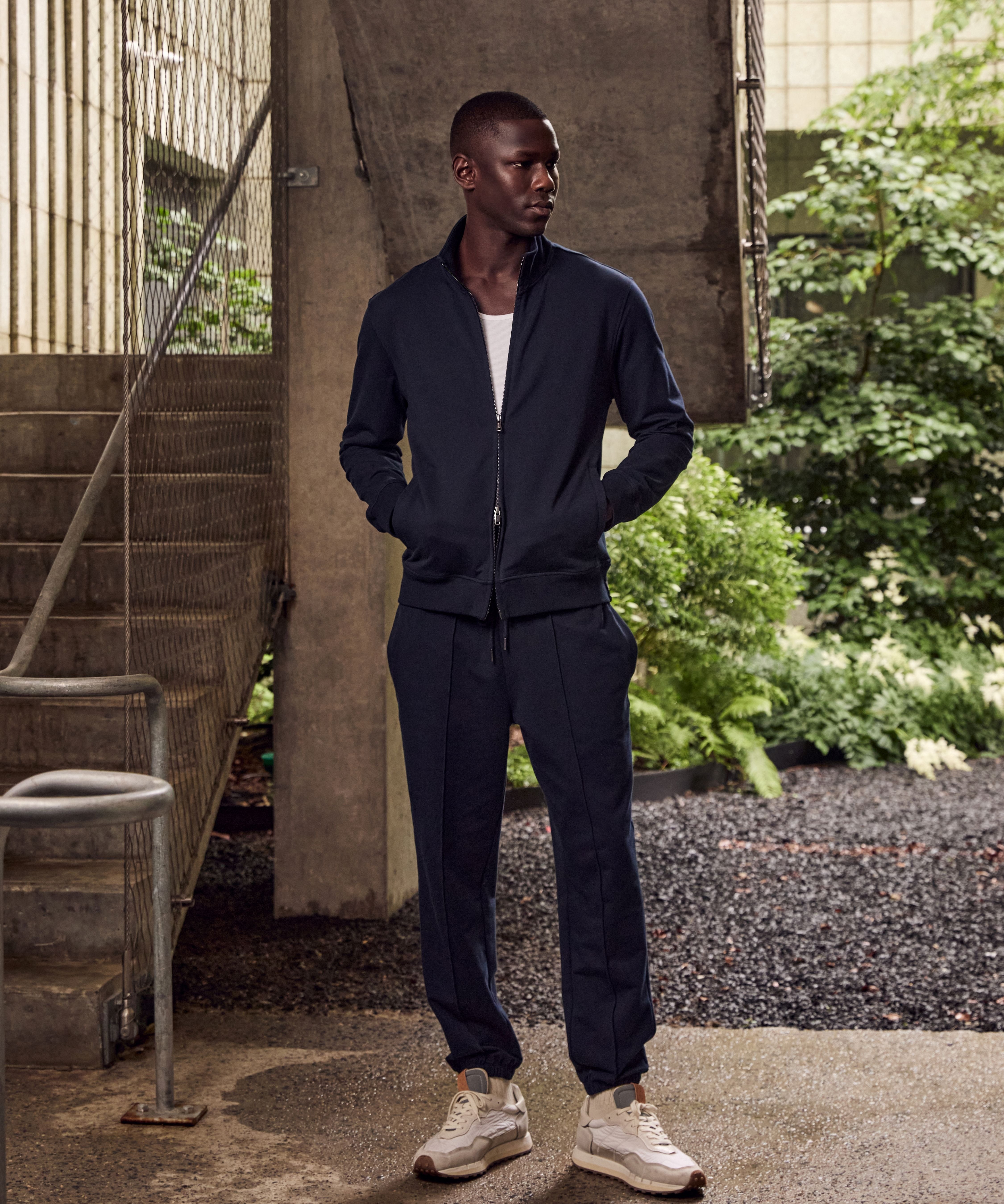 Travel Terry Full-Zip Track Jacket