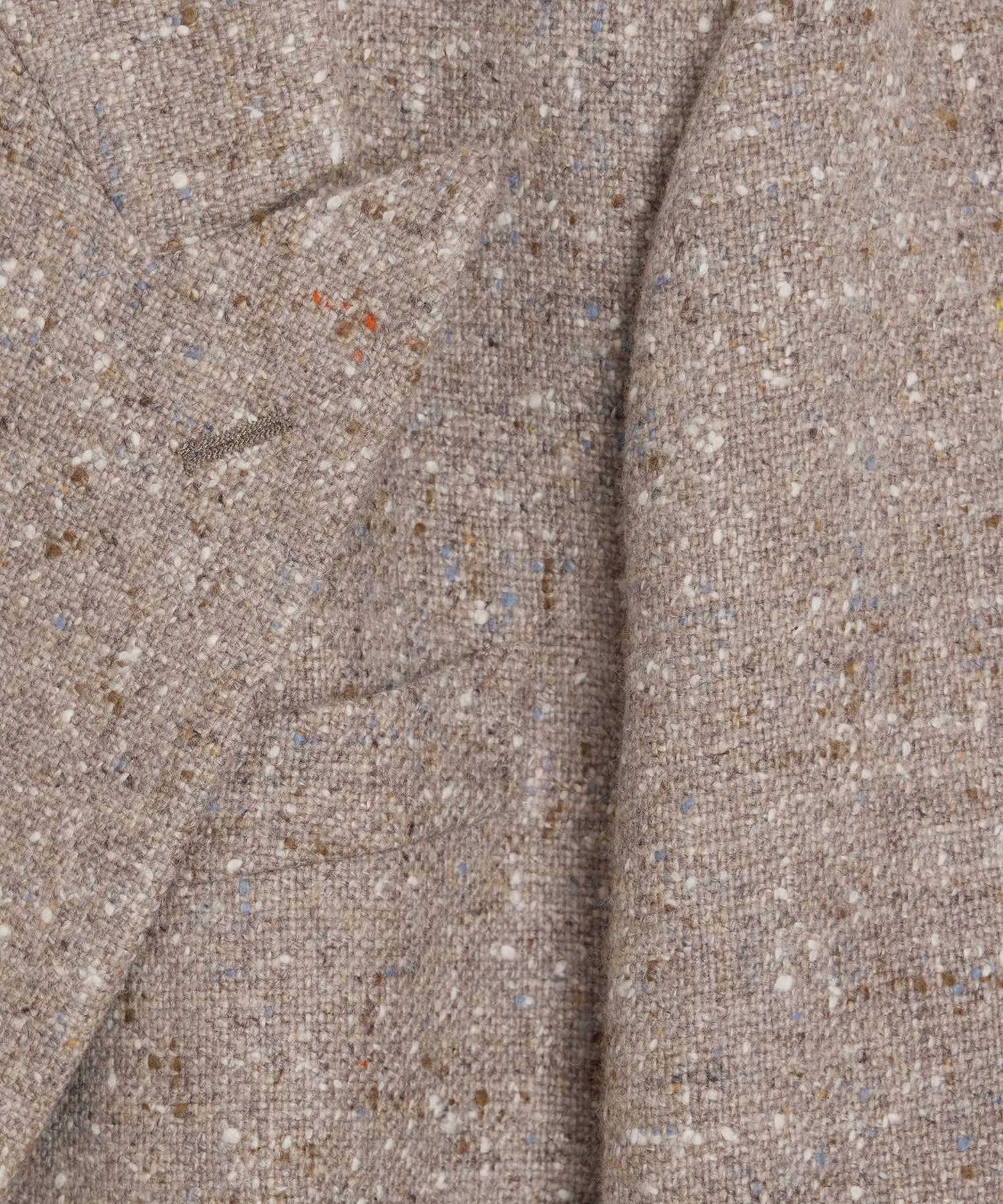 Italian Cashmere Donegal Double-Breasted Wythe Jacket