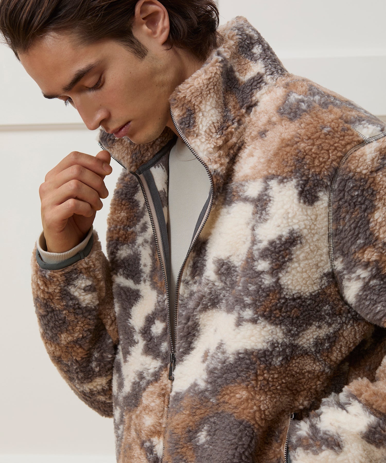 Sherpa Fleece Jacket