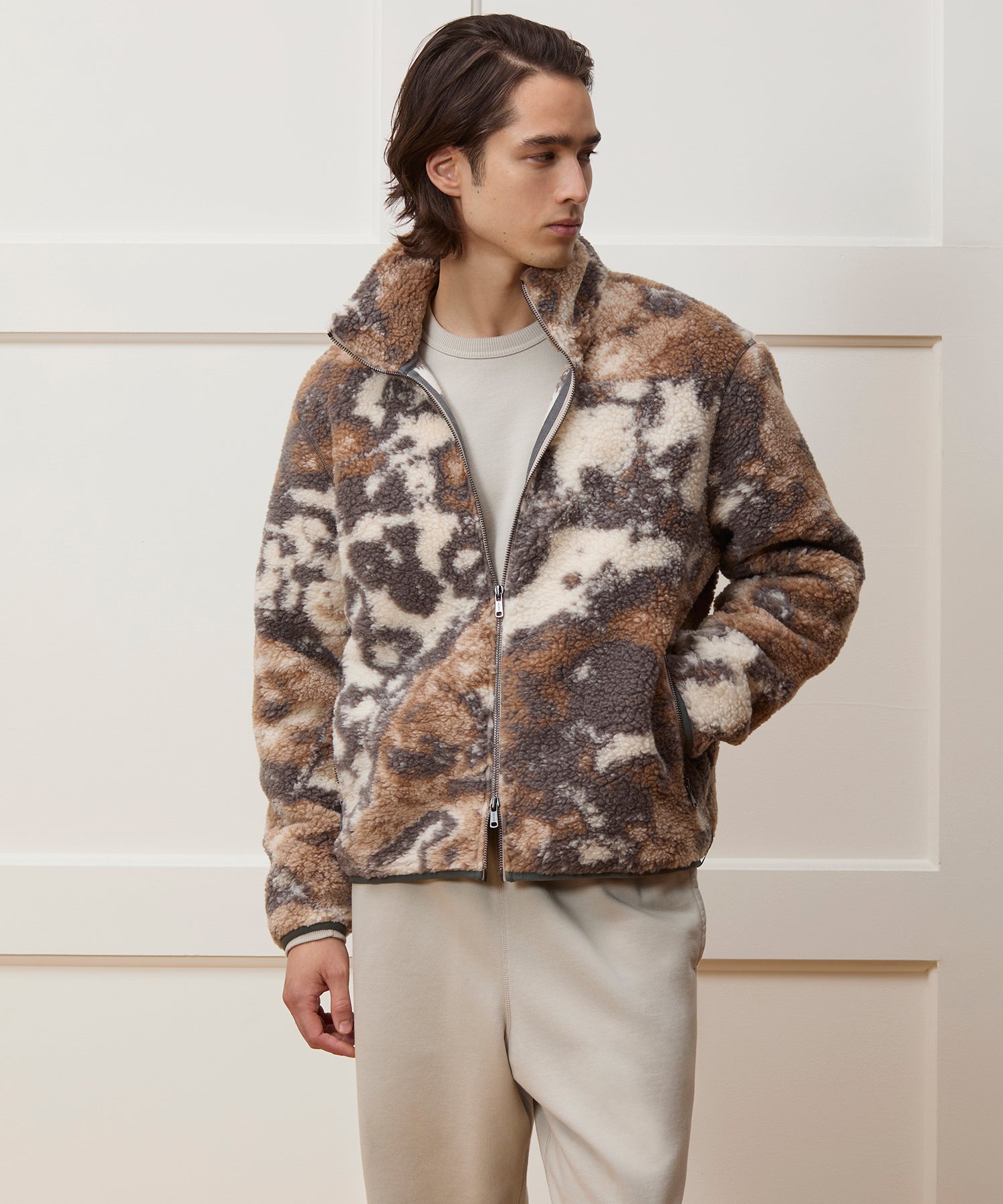 Sherpa Fleece Jacket