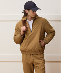 Lightweight Nylon Quarter-Zip Jacket