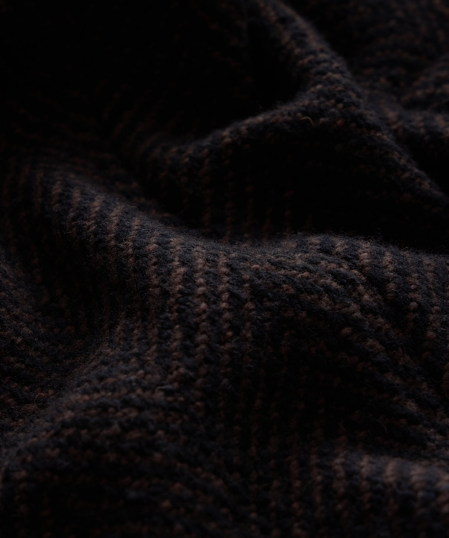 Italian Wool Herringbone Peacoat