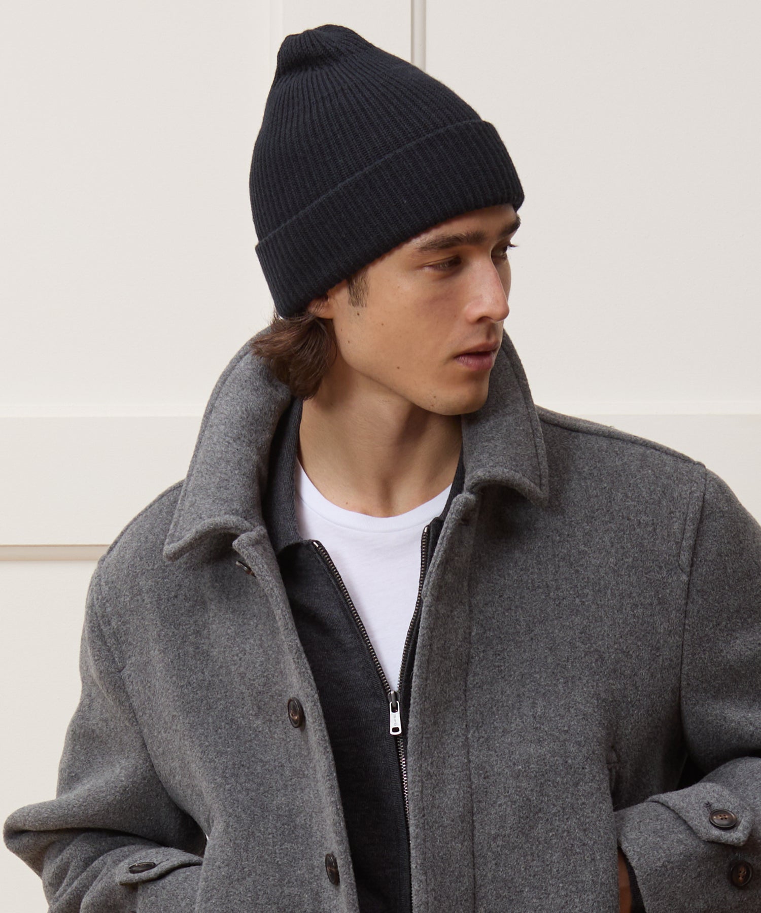 Cotton-Merino Everyday Beanie