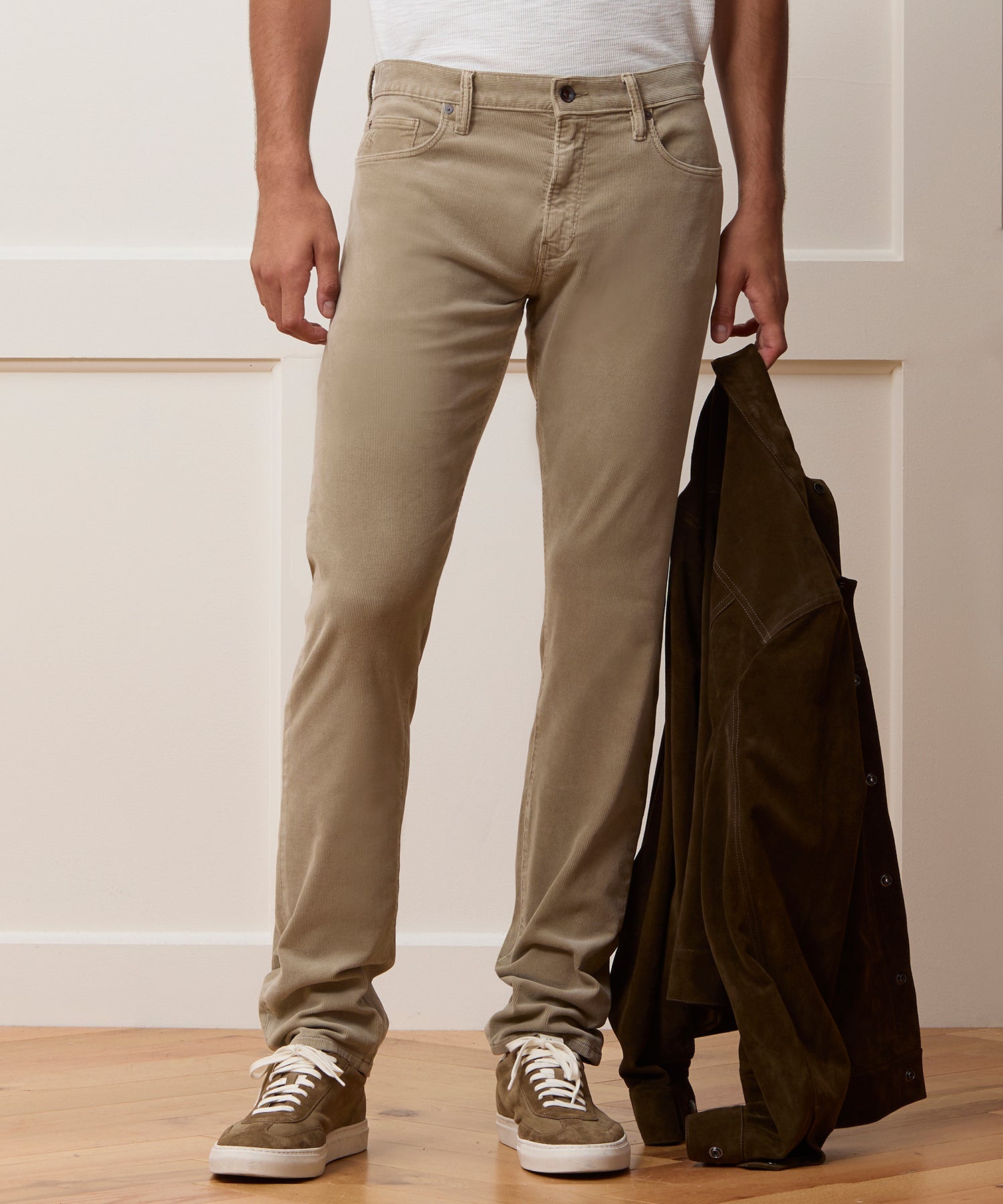 Slim 5-Pocket Corduroy Pant