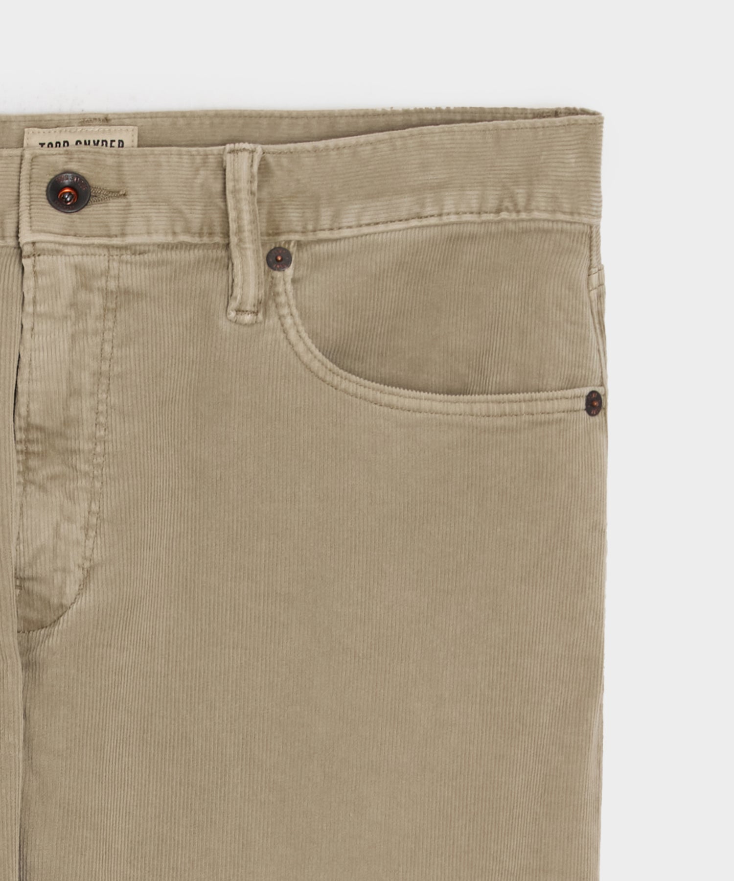 Slim 5-Pocket Corduroy Pant