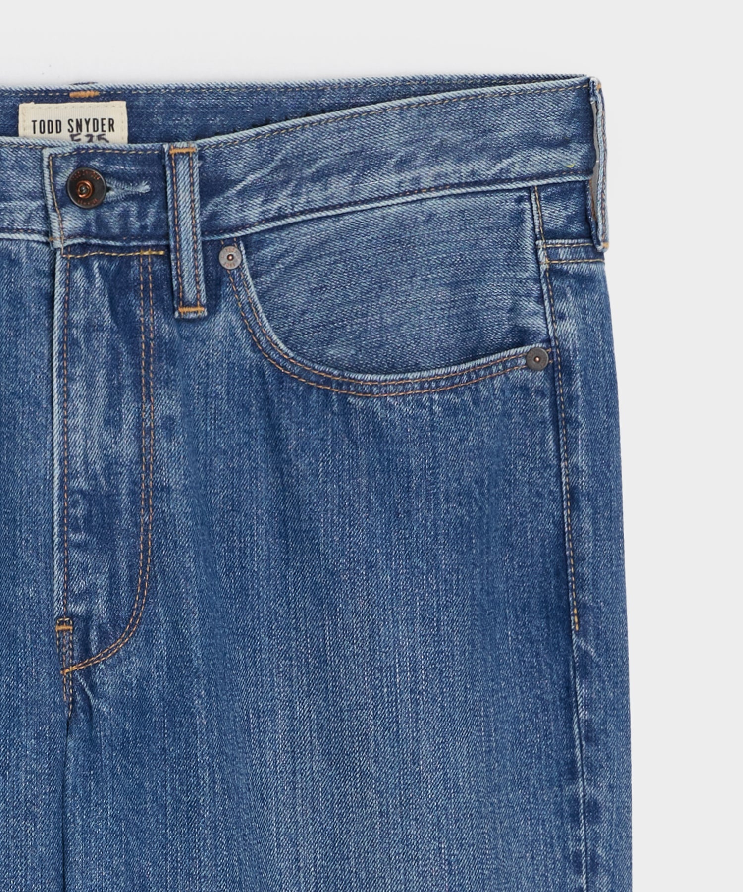 Western Jean in Vintage Blue