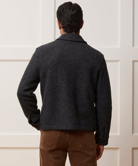 Italian Boiled Wool Full-Zip CPO Jacket