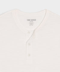 Lightweight Mini Waffle Henley