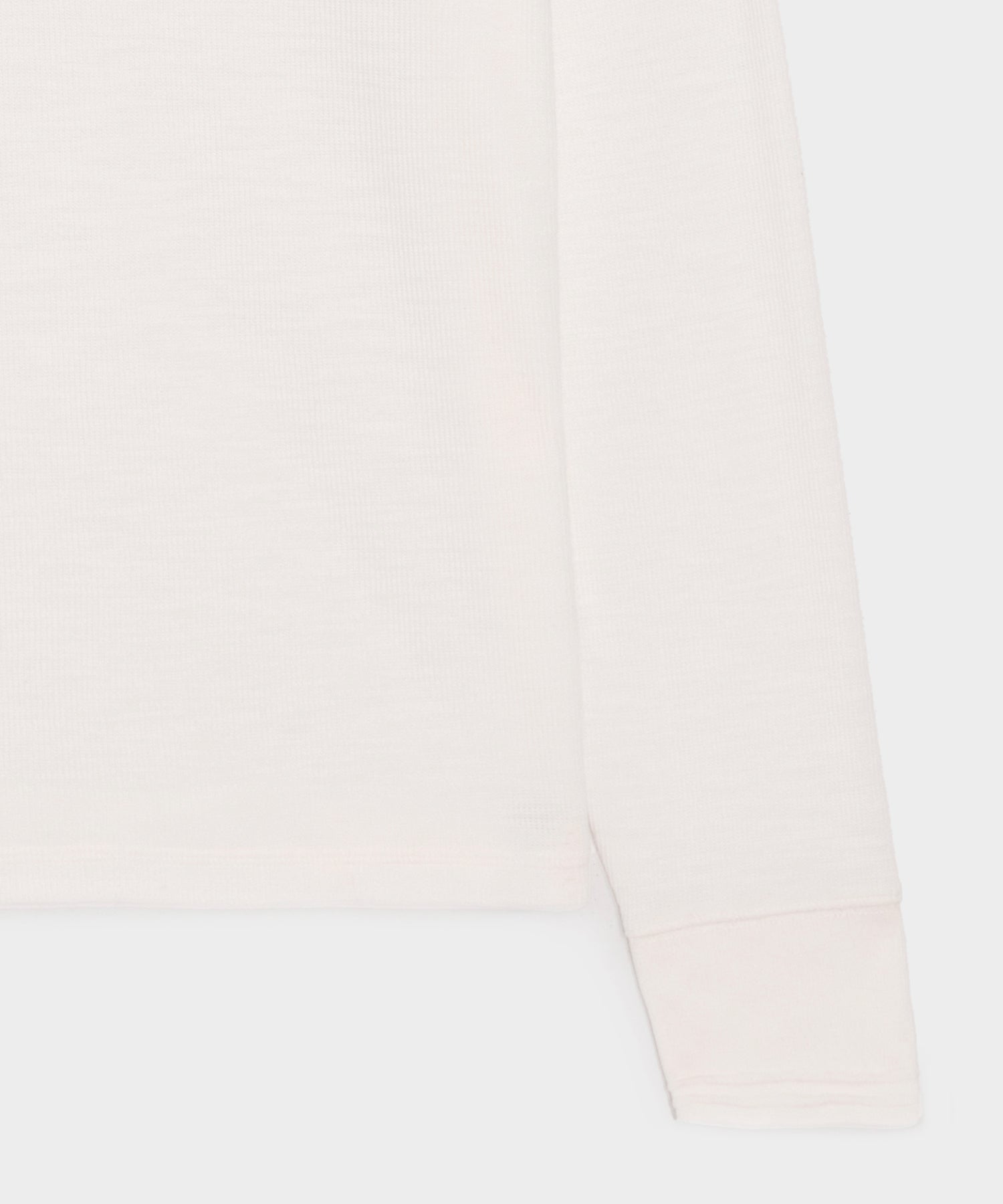 Lightweight Mini Waffle Henley