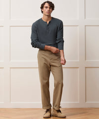 Lightweight Mini Waffle Henley