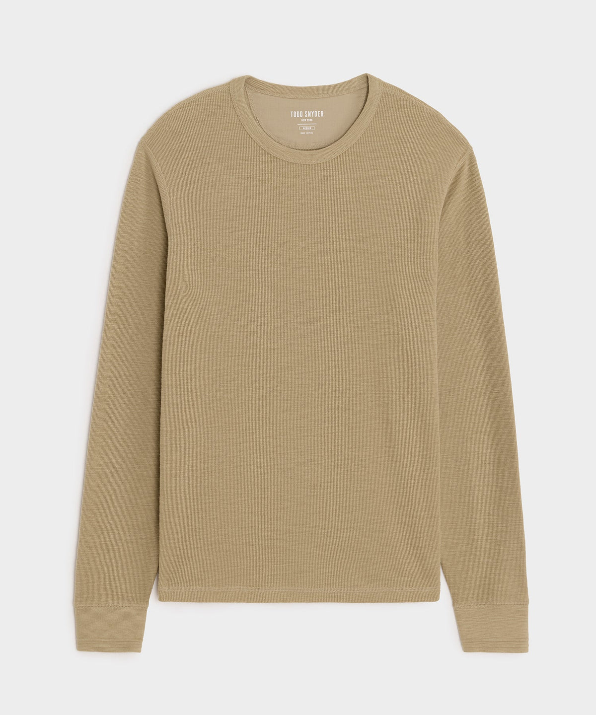 Lightweight Mini Waffle Tee