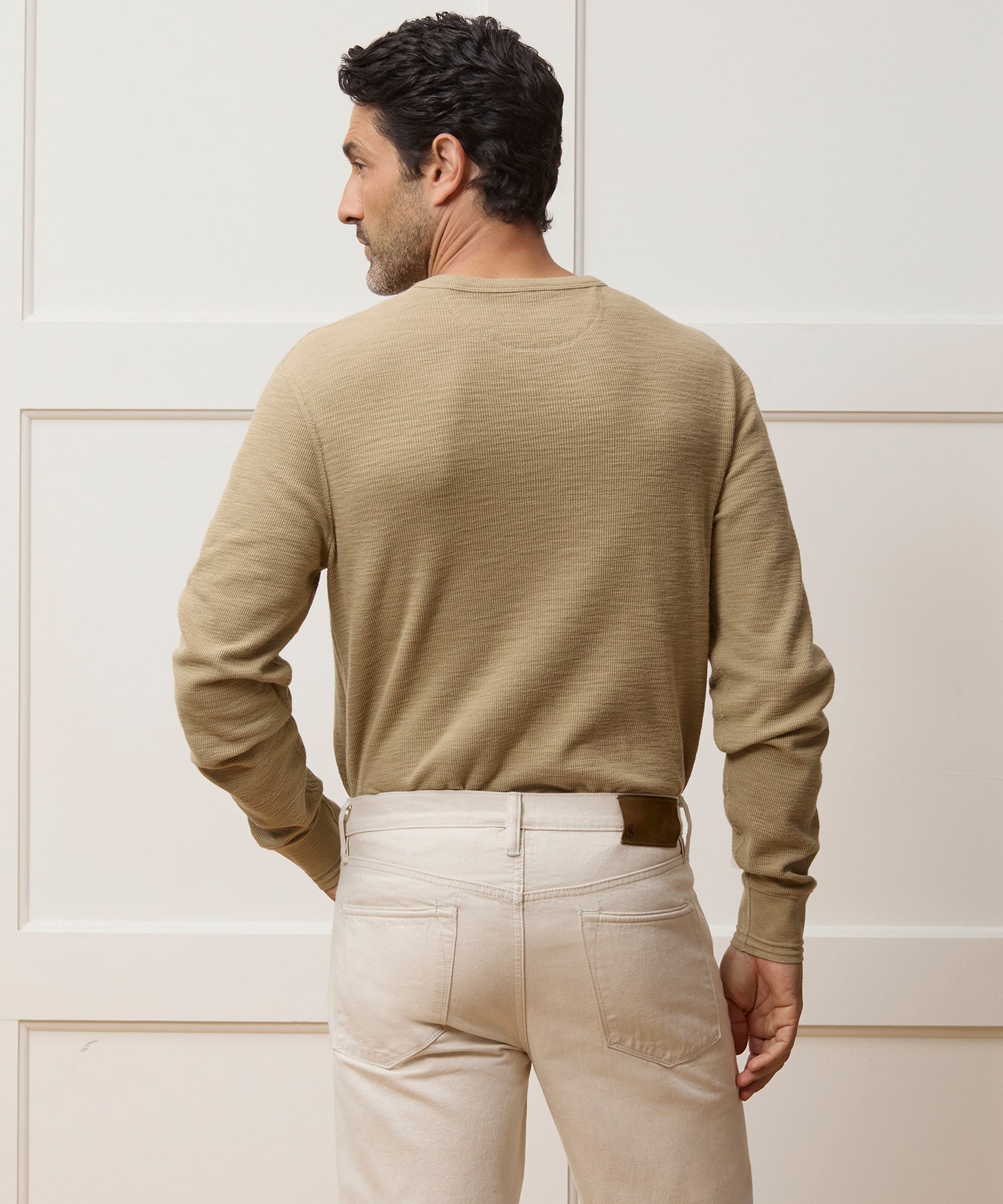 Lightweight Mini Waffle Tee