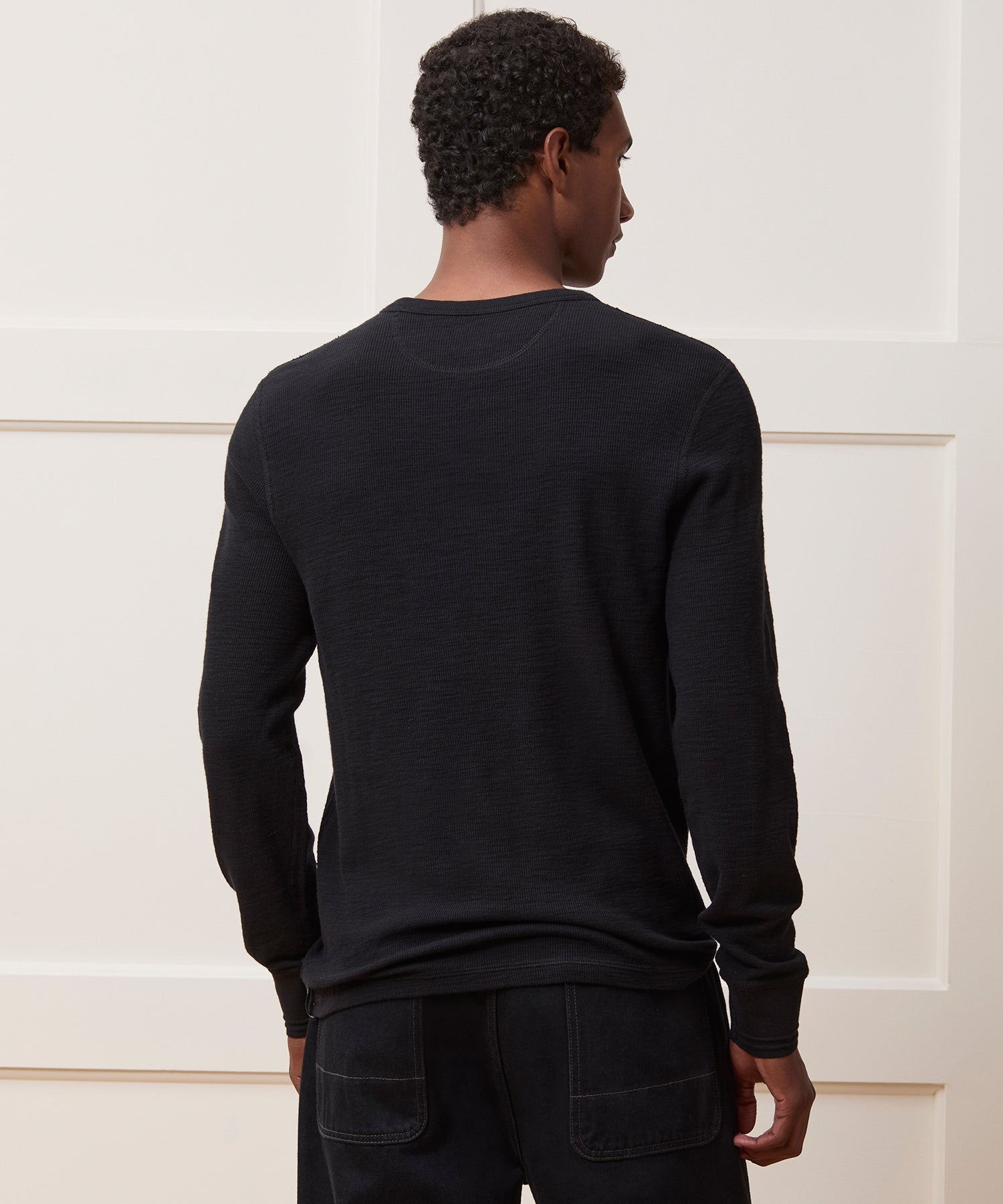 Lightweight Mini Waffle Tee