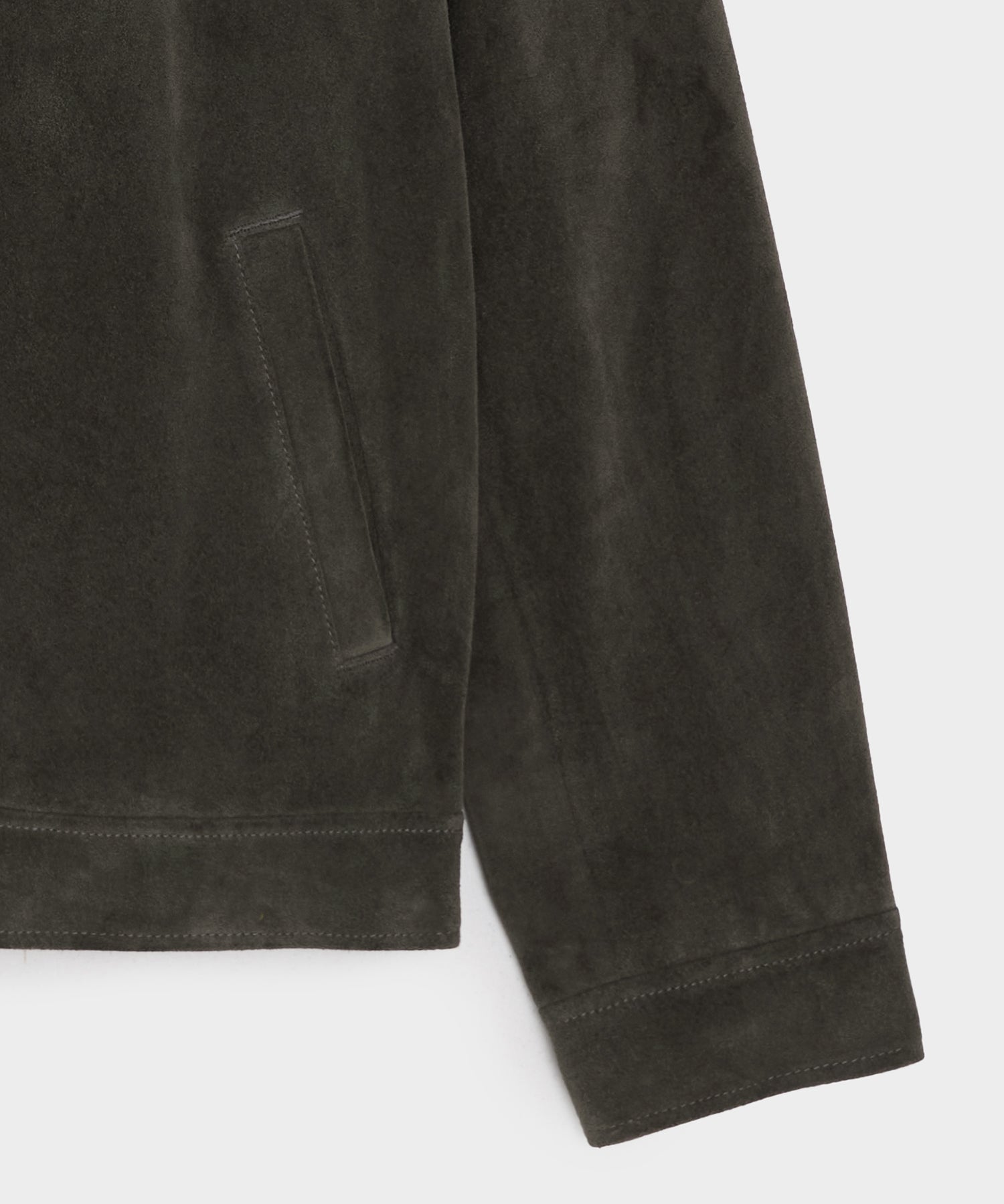 Italian Suede Driving Jacket