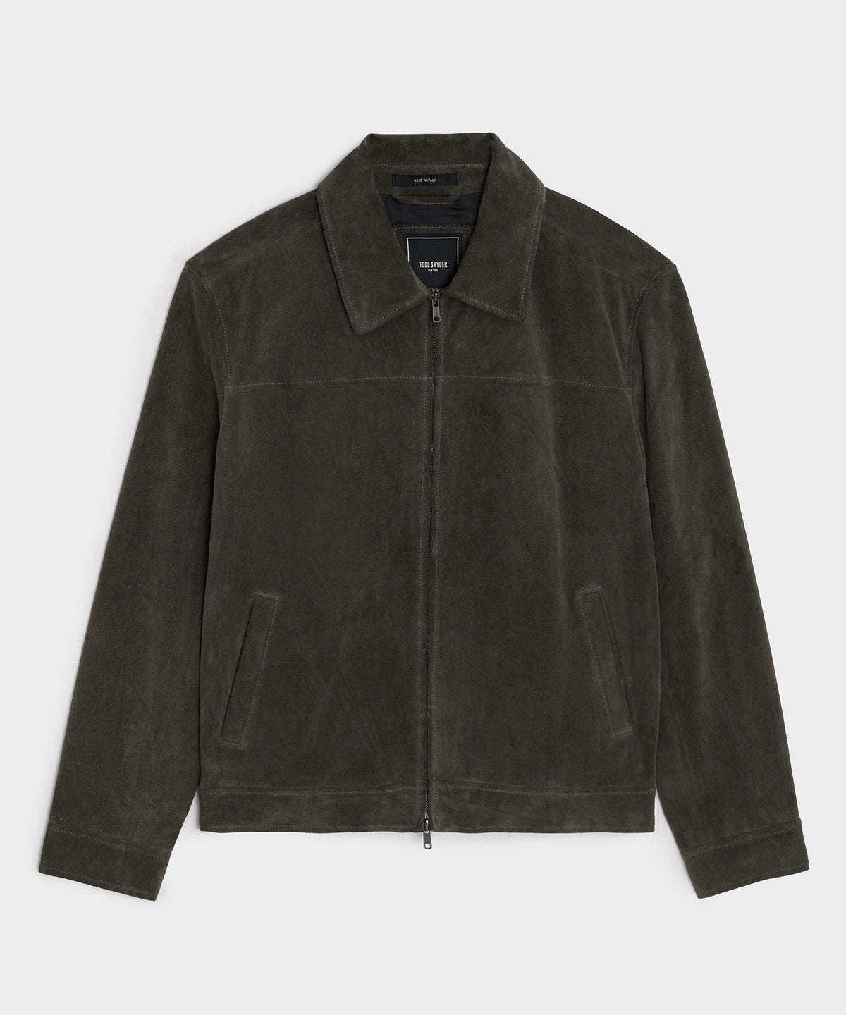 Italian Suede Driving Jacket