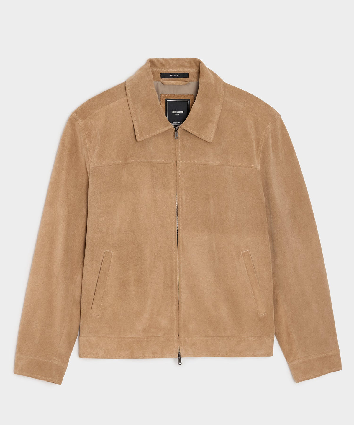 Italian Suede Driving Jacket
