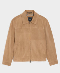 Italian Suede Driving Jacket