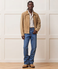 Italian Suede Driving Jacket