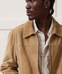 Italian Suede Driving Jacket
