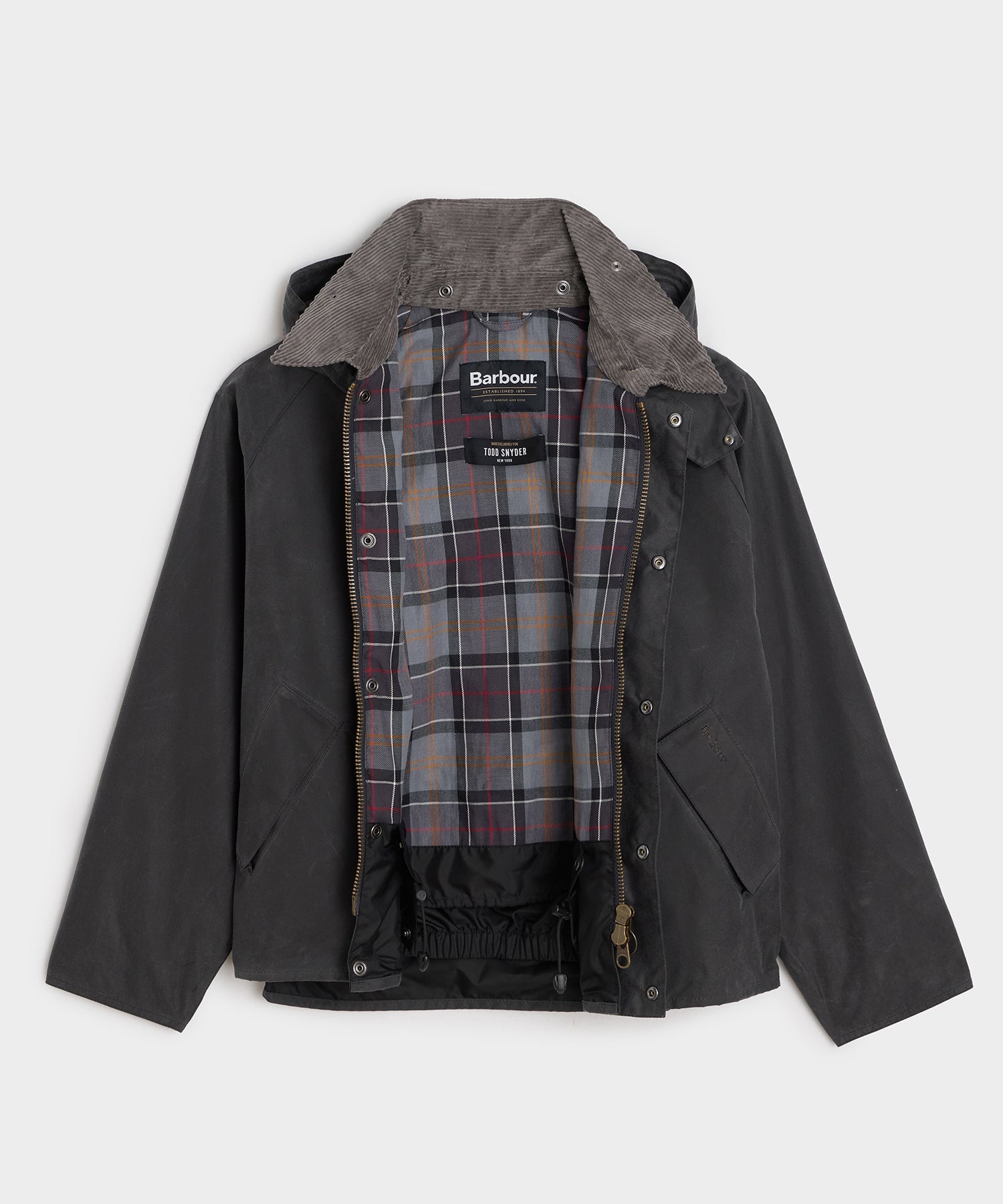 Todd Snyder X Barbour Transport Jacket in Grey