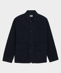 Indigo Stripe Studio Jacket