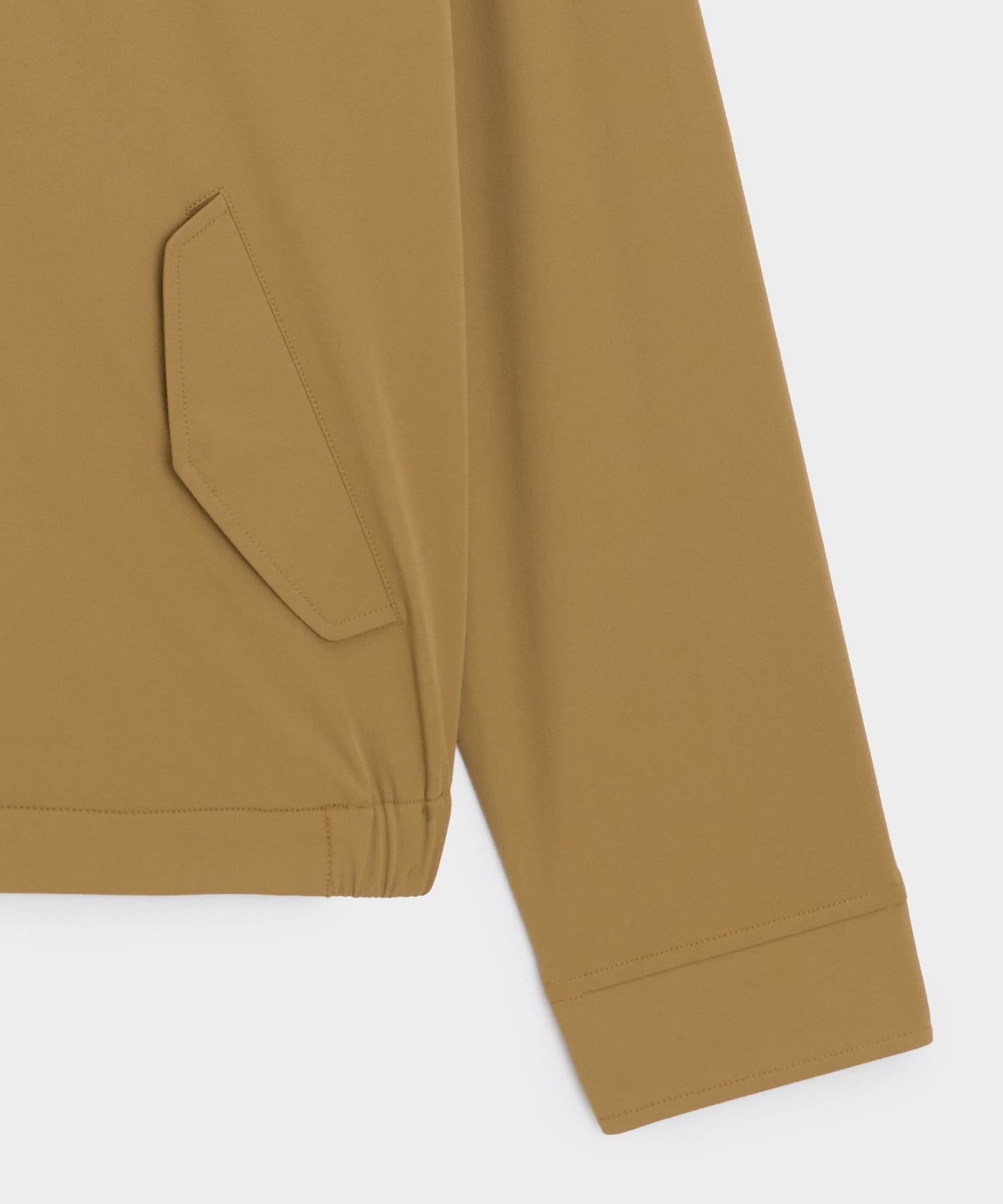 Lightweight Nylon Harrington Jacket